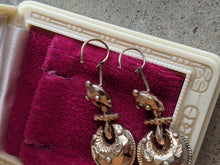 Load image into Gallery viewer, 1870s-1880s 9k Gold Earrings