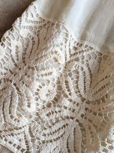 Early 1910s Crochet Lace Dress