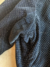 Load image into Gallery viewer, 1902-1903 Blue Velveteen Shirt-Waist