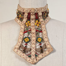 Load image into Gallery viewer, 1900s Collar with Butterflies, Spider Webs, Flowers