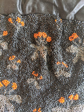 Load image into Gallery viewer, 1930s-1940s Orange + Black Beaded Purse