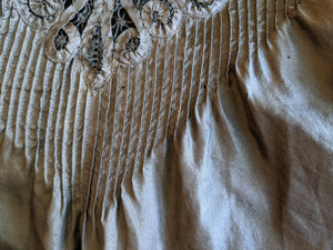 1900s Black Silk Shirt-Waist