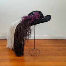 Load image into Gallery viewer, 1910s Titanic Era Beaver + Ostrich Hat
