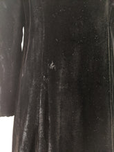 Load image into Gallery viewer, c. 1930s-1940s Hooded Velvet Cloak