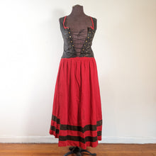 Load image into Gallery viewer, Antique Folk Costume | Bodice + Skirt