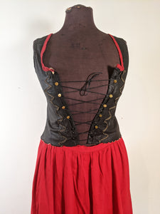 Antique Folk Costume | Bodice + Skirt