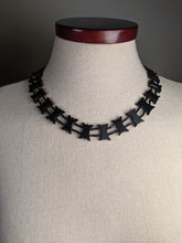 Load image into Gallery viewer, 1900s-1910s French Jet Collar Necklace