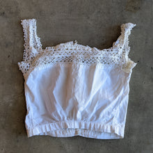 Load image into Gallery viewer, 1900s Cotton Camisole / Corset Cover