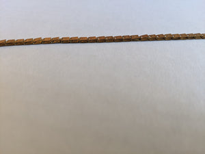 19th c. Gold Filled Book Chain with Large Clasp