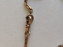 Load image into Gallery viewer, Late 19th c. Gold Filled Square Link Watch Chain