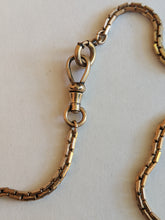 Load image into Gallery viewer, Late 19th c. Gold Filled Square Link Watch Chain