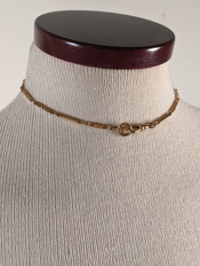 Late 19th c. Gold Filled Watch Chain Choker