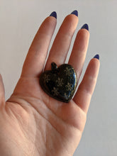Load image into Gallery viewer, 19th c. Black Enamel Heart Locket