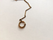 Load image into Gallery viewer, 19th c. Gold Filled Short Watch Chain | 7&quot;