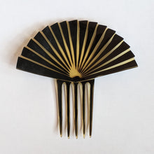 Load image into Gallery viewer, Art Deco Celluloid Hair Comb | 6.5&quot; Fan