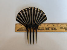 Load image into Gallery viewer, Art Deco Celluloid Hair Comb | 5&quot;
