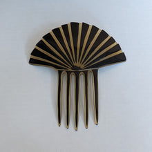 Load image into Gallery viewer, Art Deco Celluloid Hair Comb | 5&quot; Fan