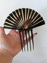 Load image into Gallery viewer, Art Deco Celluloid Hair Comb | 6.5&quot; Fan