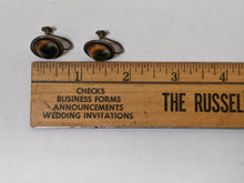 Load image into Gallery viewer, 1890s-1900s Silver Operculum Bracelet + Earrings