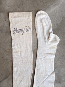 Late 19th-Early 20th c. Bang Up Stockings