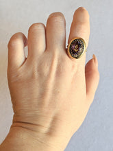 Load image into Gallery viewer, c. 1870s-1880s 14k Amethyst Rose of Sharon Ring