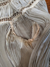 Load image into Gallery viewer, 1900s Ethereal Silk Pleated Dress