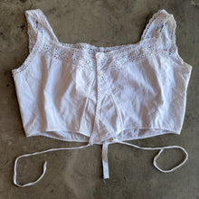 Load image into Gallery viewer, c. 1900s-1910s Cotton Boned Brassiere