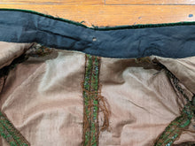 Load image into Gallery viewer, 1890s Green Wool + Silk Dress
