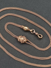 Load image into Gallery viewer, Early 19th c. Georgian 14k Gold Fist Long Guard Chain
