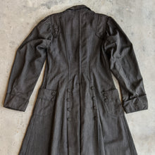 Load image into Gallery viewer, 1900s Edwardian Long Coat in Brown/Black