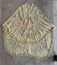 Load image into Gallery viewer, c. 1900s-1910s Pastel Silk Shawl Wrap