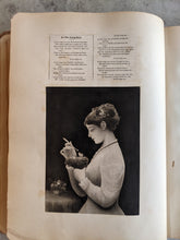 Load image into Gallery viewer, 1880s-1890s Victorian Scrapbook | Owls, Bats, Moon