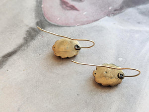 19th c. 10k Gold Earrings