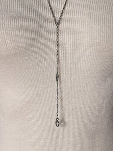 c. 1920s Sterling Silver Lorgnette Chain