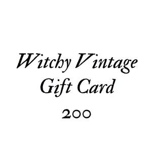 Witchy Vintage Gift Card - $200