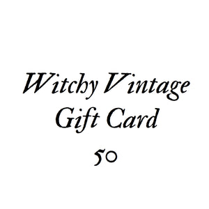 Witchy Vintage Gift Card - $50