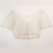 Load image into Gallery viewer, 1900s Net Lace Camisole | Short Sleeve