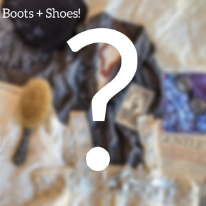 Boots + Shoes | Historical Fashion Mystery Box | c. 1880s-1920s Study Pieces