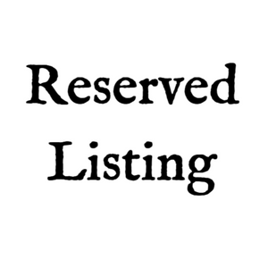 RESERVED | Custom Listing Payment