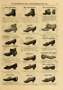 c. 1880s Leather Pumps