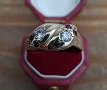 Load image into Gallery viewer, Vintage 9k Gold Victorian Revival Snake Ring