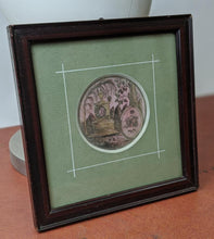 Load image into Gallery viewer, Victorian Framed Sepia Hair Art