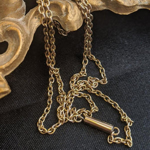 1880s-1890s 10K Gold Chain | 16" 4.6g