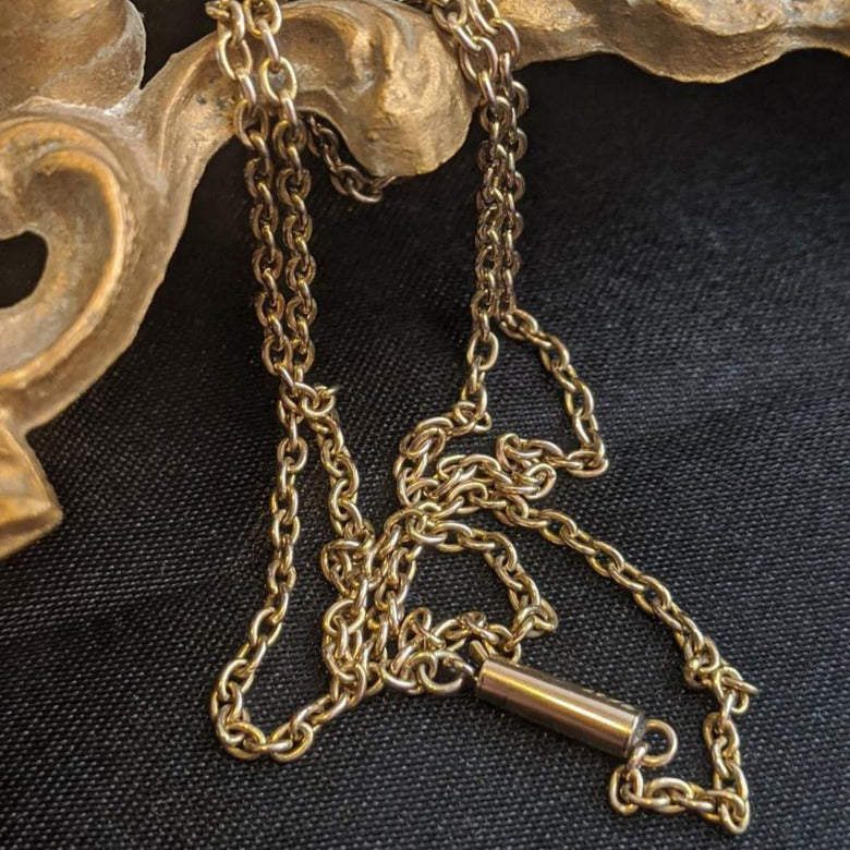 1880s-1890s 10K Gold Chain | 16