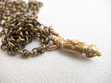 Load image into Gallery viewer, Victorian Etruscan Revival Belcher Chain