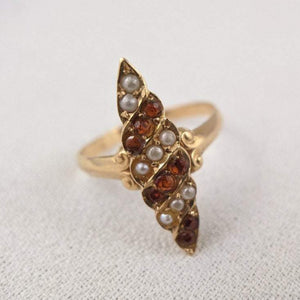 Victorian 10k Gold Ring | Size 7.25