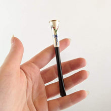 Load image into Gallery viewer, Art Deco Hand Painted Enamel Cigarette Holder