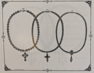 1840s-1870s Victorian Hairwork Necklace