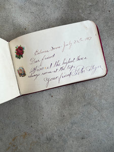 1880s Autograph Book